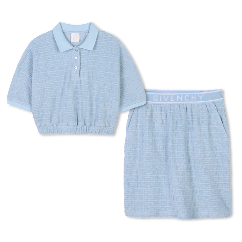 Polo en rok met 4G-motief GIVENCHY 
                    GIRL