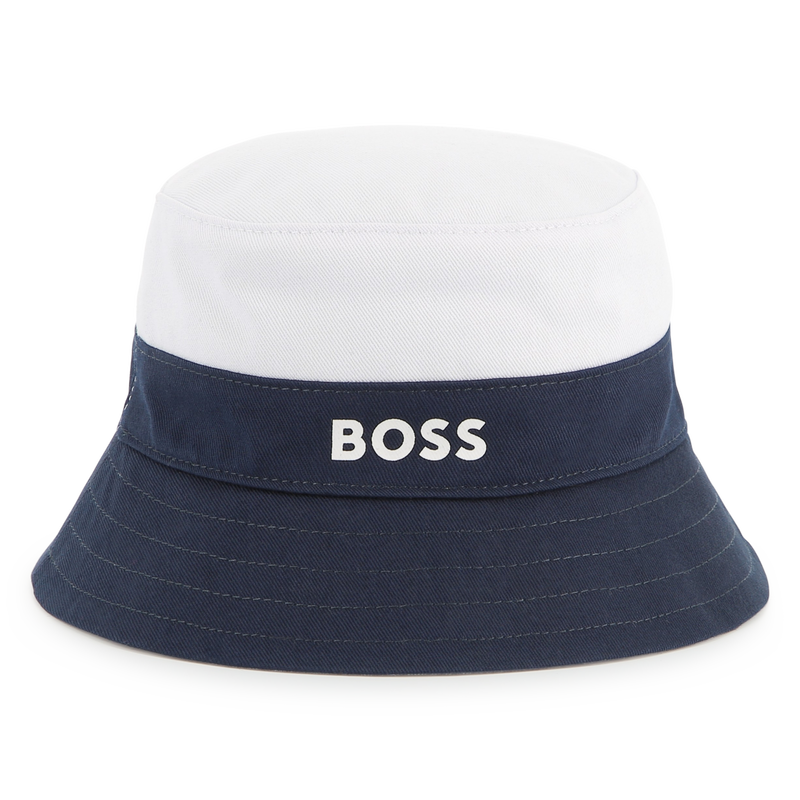 Omkeerbare katoenen bob BOSS 
                    BOY