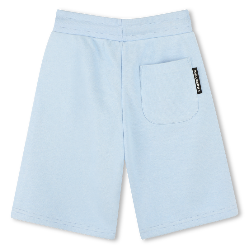 Katoenen bermuda met elastiek KARL LAGERFELD KIDS 
                    BOY