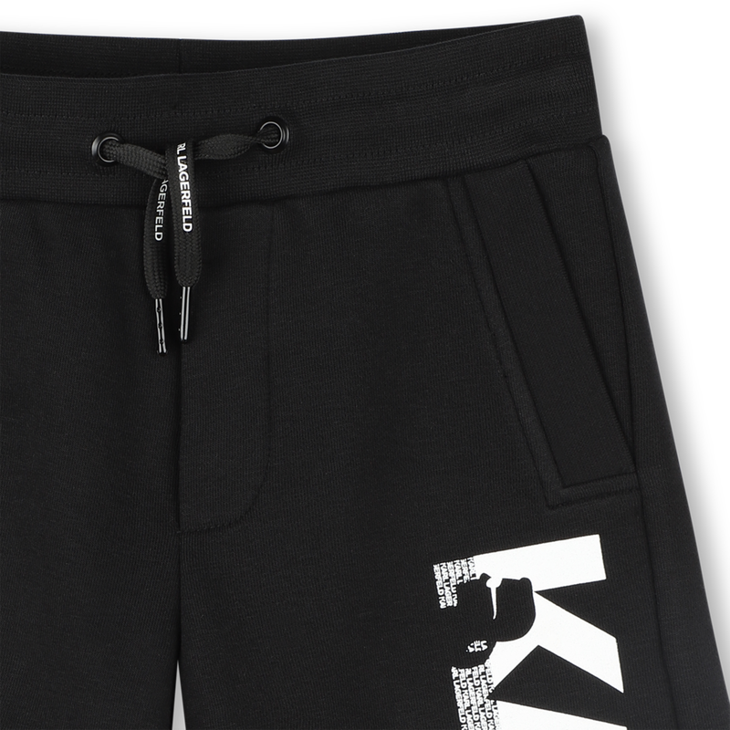 Katoenen bermuda met elastiek KARL LAGERFELD KIDS 
                    BOY