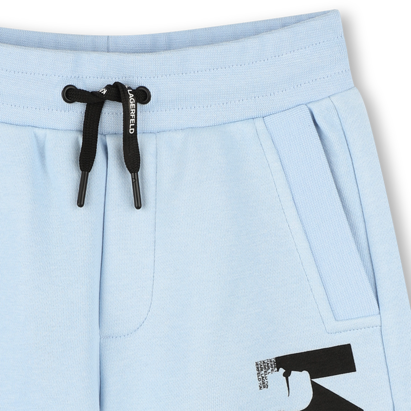 Katoenen bermuda met elastiek KARL LAGERFELD KIDS 
                    BOY