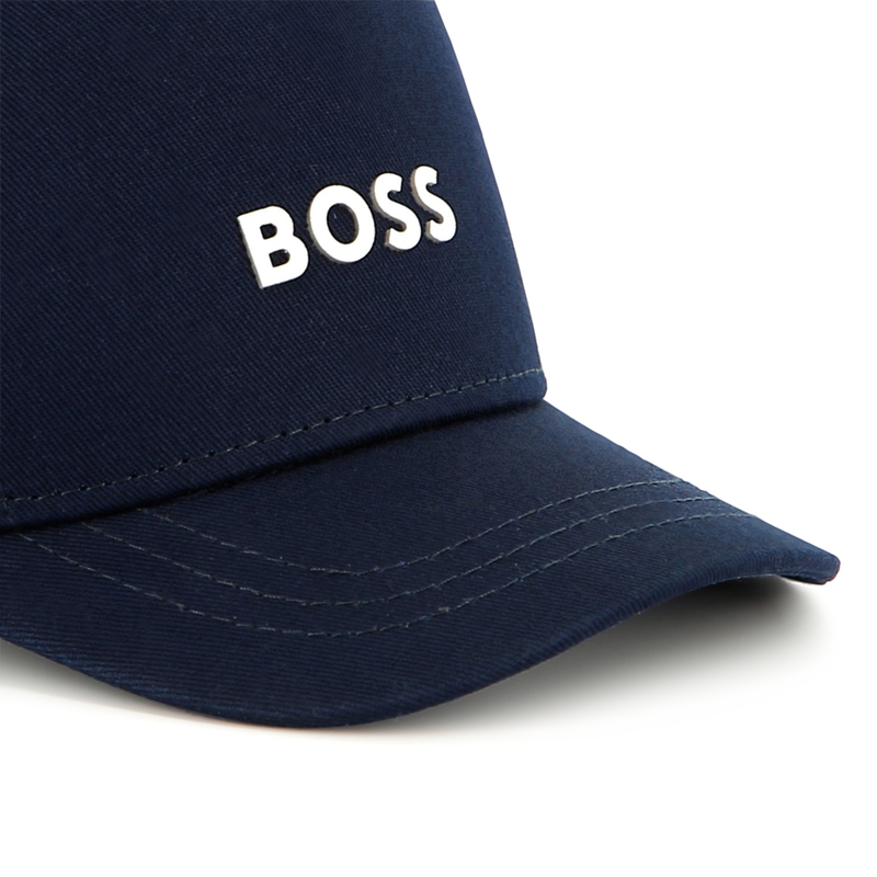 Katoenen pet met klittenband BOSS 
                    BOY