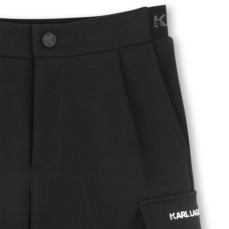 Bermuda met zakken KARL LAGERFELD KIDS 
                    BOY