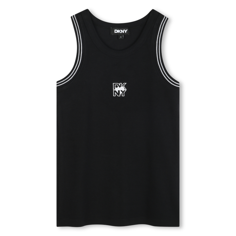 Geribbelde singlet DKNY 
                    GIRL