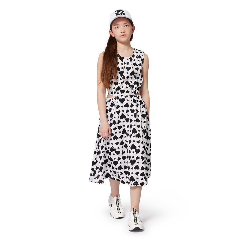 Katoenen jurk met print DKNY 
                    GIRL